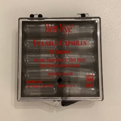 Ben Nye Gelatin Blood Capsules - 10 Capsule Pack