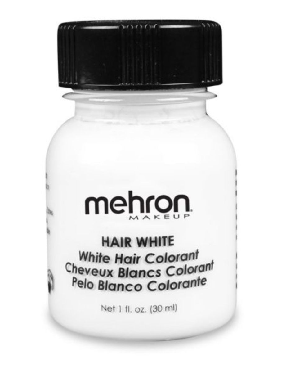 Mehron Hair White 1oz