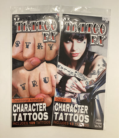 Tinsley Character Tattoos