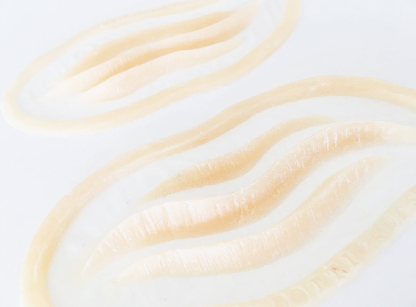 Pack of 2 Unpainted Silicone Prosthetic Gills / mermaid / fish