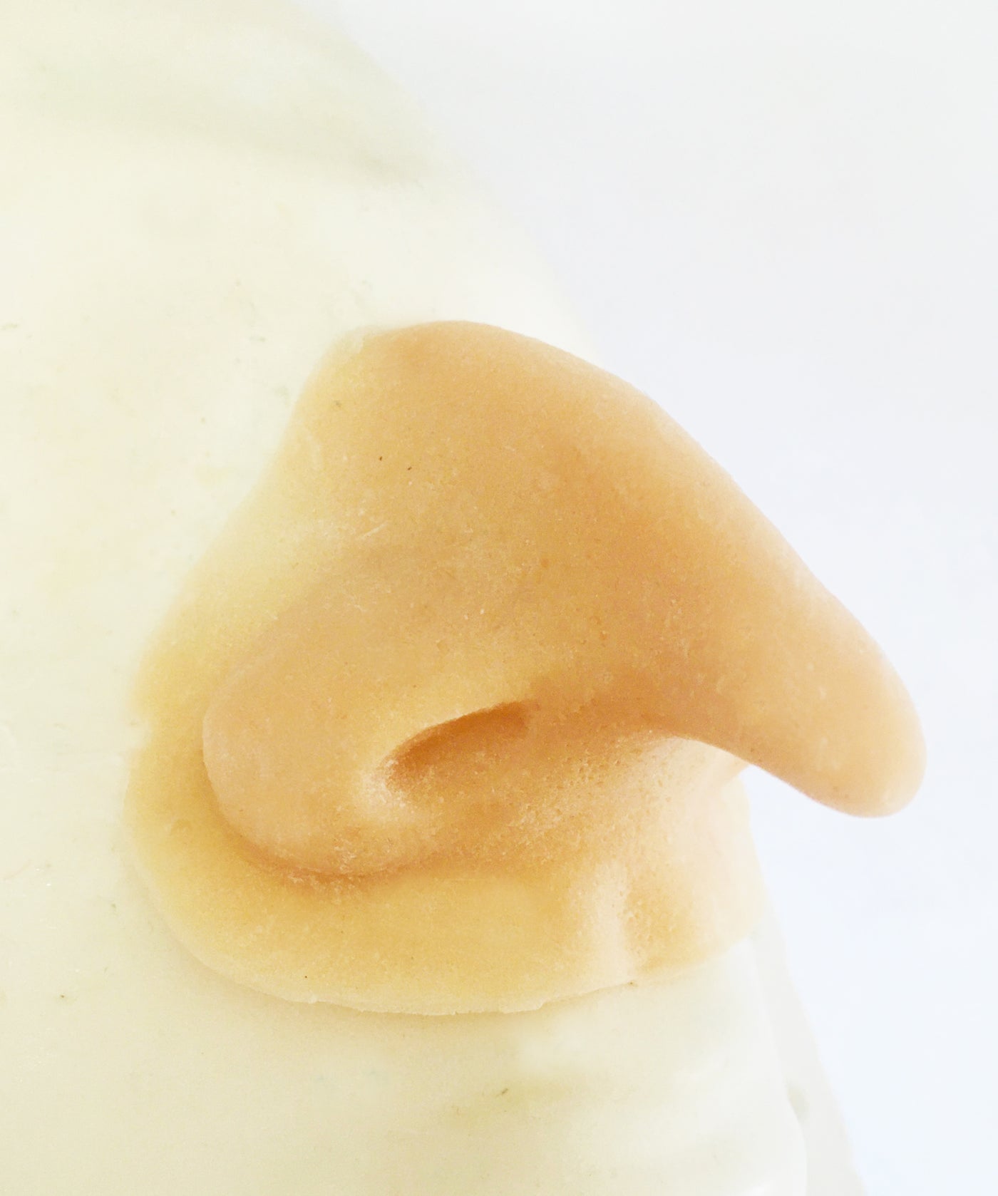 Unpainted Silicone Prosthetic Pointed Nose / penguin / witch / old man