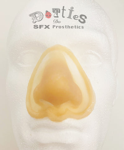 Unpainted Silicone Prosthetic Big Nose