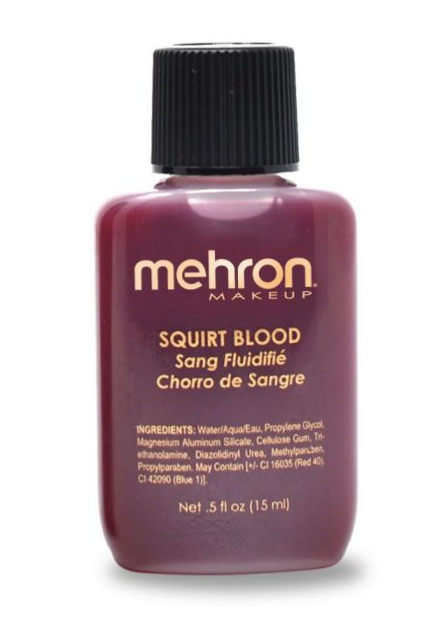 Mehron Squirt Blood .5fl oz carded