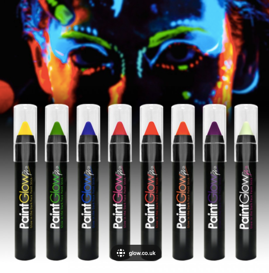 Paint glow UV Face Paint Stick