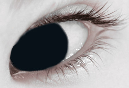 Black Mini Sclera Coloured Contacts