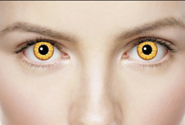 Golden Vampire Coloured Contacts