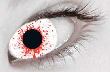 Bloodshot Drops Coloured Contacts