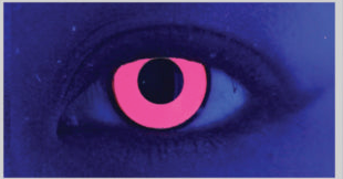 Climax Pink UV Coloured Contacts