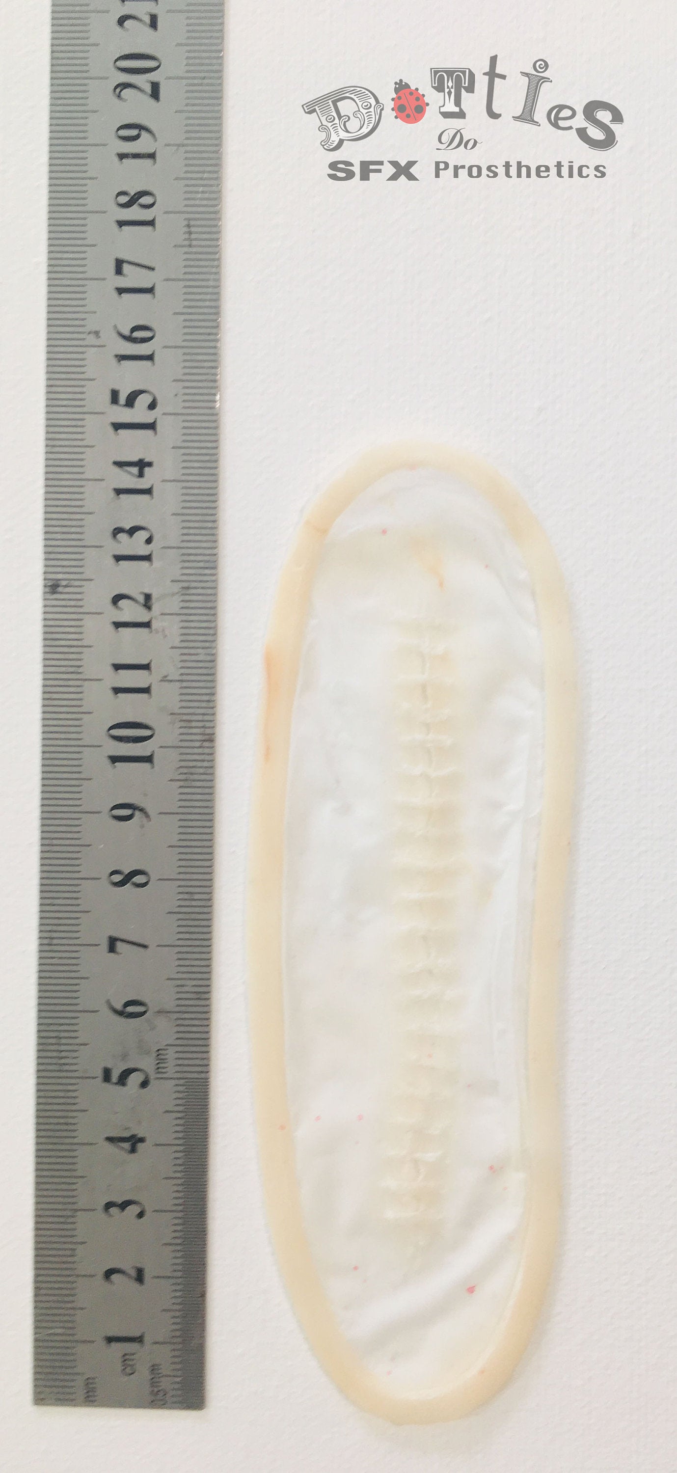 3 Pieces Unpainted Silicone Prosthetic Set, Chucky Character