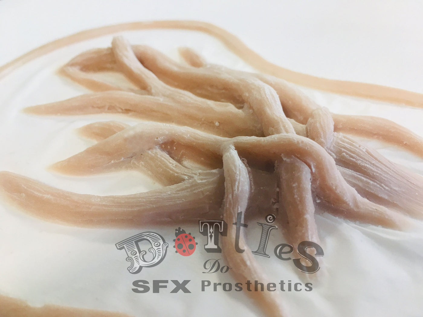 Unpainted Silicone Prosthetic Tree Vines