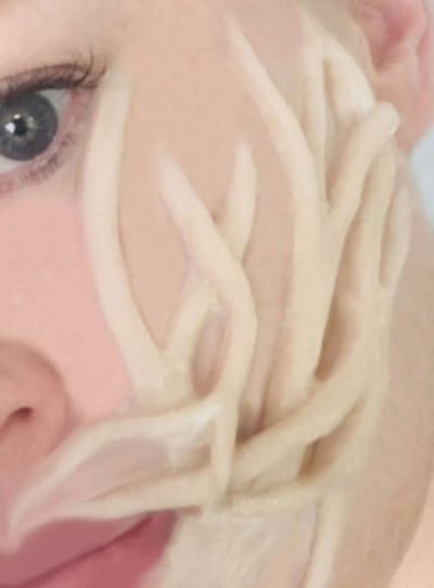 Unpainted Silicone Prosthetic Tree Vines